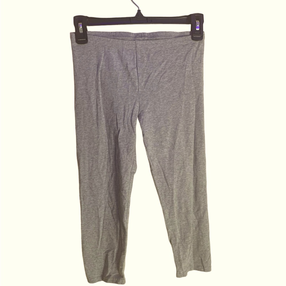 Old navy kids girl grey leggings size 14